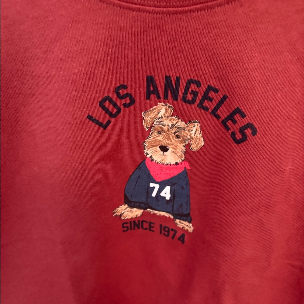 ZARA PRINTED T-SHIRT WITH DOG AND NUMBER - Picture 6 of 11